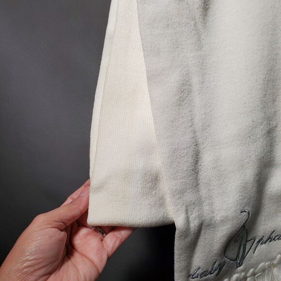 Baby Phat Scarf Y2K Vintage Silver Cat Winter Outdoor Classic Hip Hop Urban - Picture 8 of 10